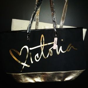 Lot of 2 Victoria's Secret totes